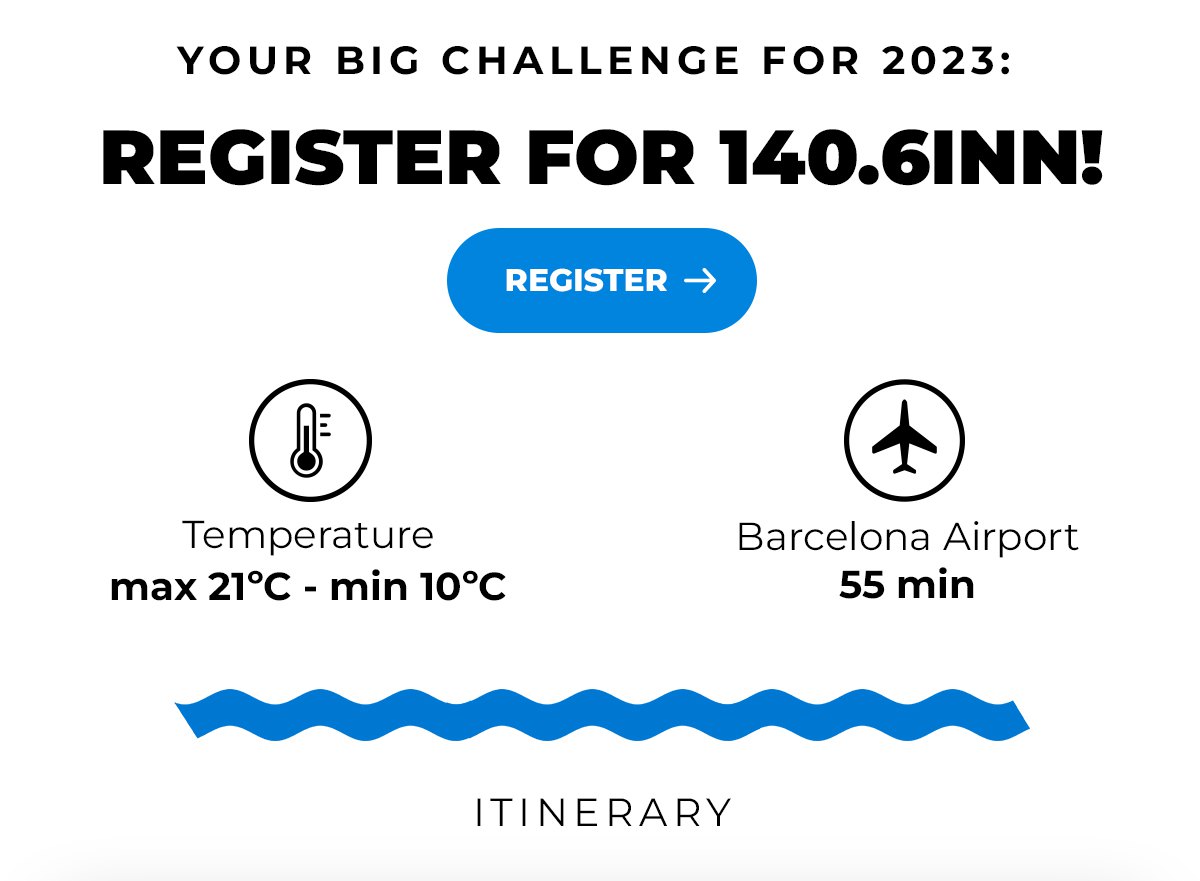 ⚡140.6INN, your big challenge for 2023 Runnerinn