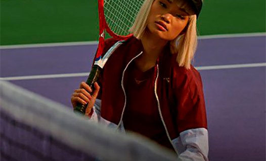 Women's padel and tennis clothing