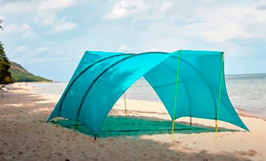 Bâches, auvents et tentes de plage